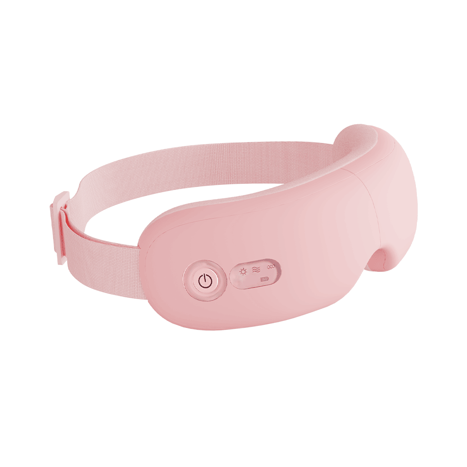 Smart Eye Massager with Heat — Wireless Compress Mask for Dry, Tired Eyes