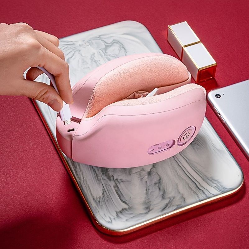 Smart Eye Massager with Heat — Wireless Compress Mask for Dry, Tired Eyes, view 7