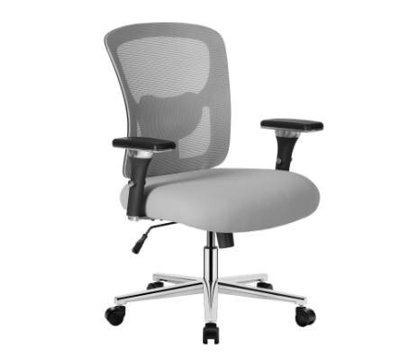 Big & Tall Mesh Office Chair — 26.77" Wide Seat, 500 lb Capacity