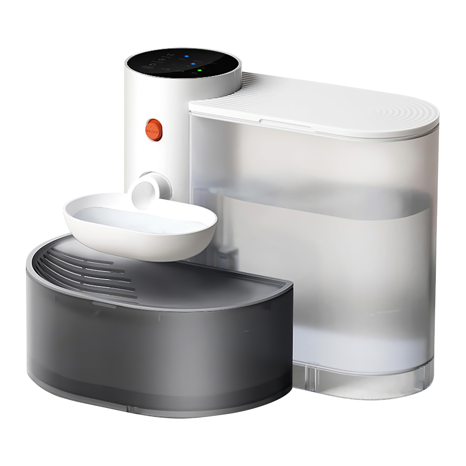 Smart Pet Water Fountain 3L Cordless Rechargeable Automatic Refilling, view 3