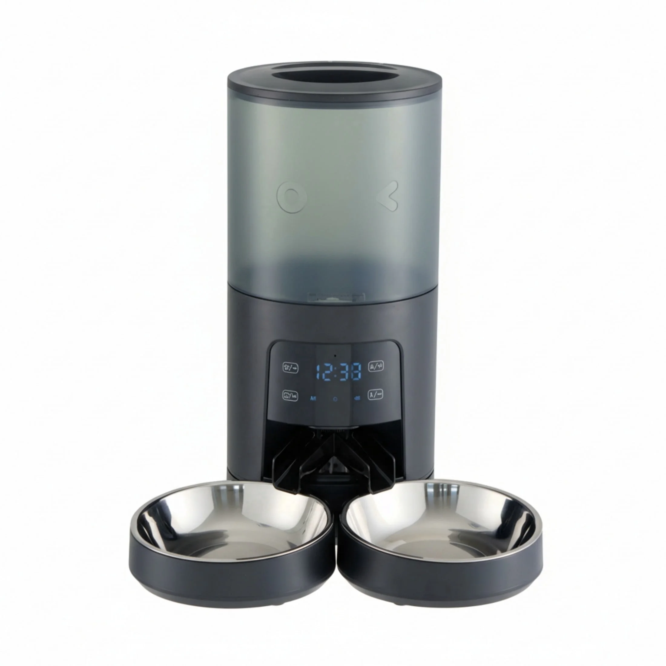 6-Liter Smart Pet Feeder with App Control & Stainless Steel Bowl, view 2