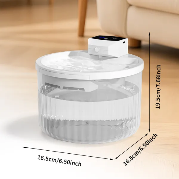 Large Capacity Automatic Pet Water Fountain – Quiet Pump, No Daily Refills, view 5