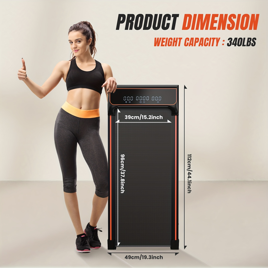 Compact Under‑Desk Walking Pad – Quiet Treadmill, Adjustable Speed, view 5