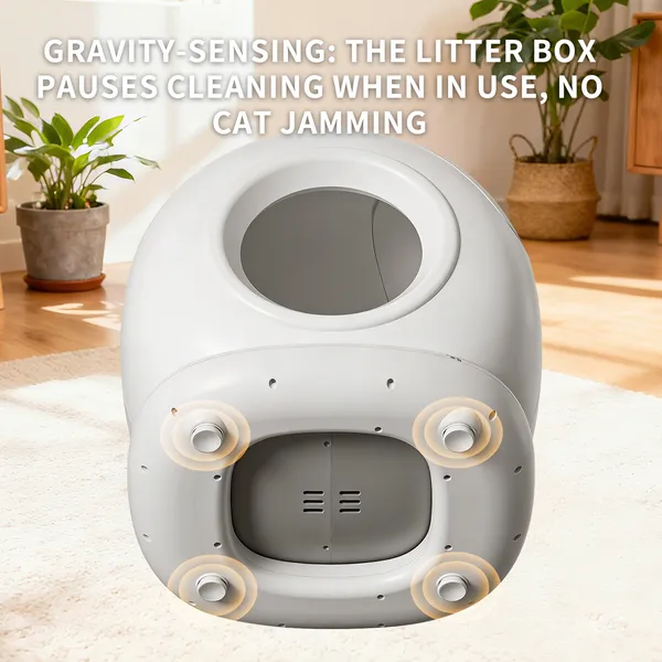 Smart Automatic Cat Litter Box – Tuya App, 78L Capacity, Ultra‑Quiet, view 5