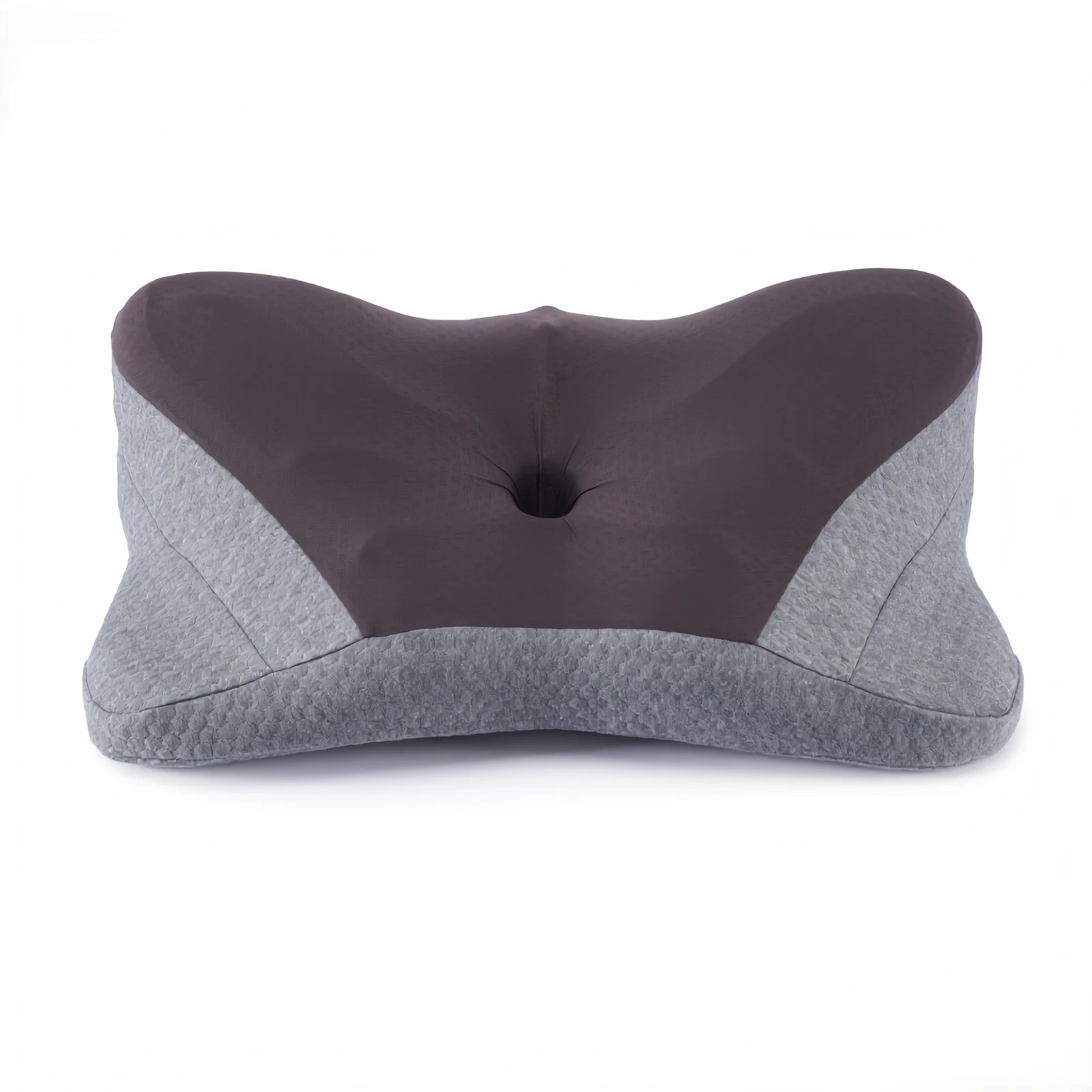 Ergonomic Memory Foam Neck Pillow – Supports Supine, Side & Stomach Sleep, view 2