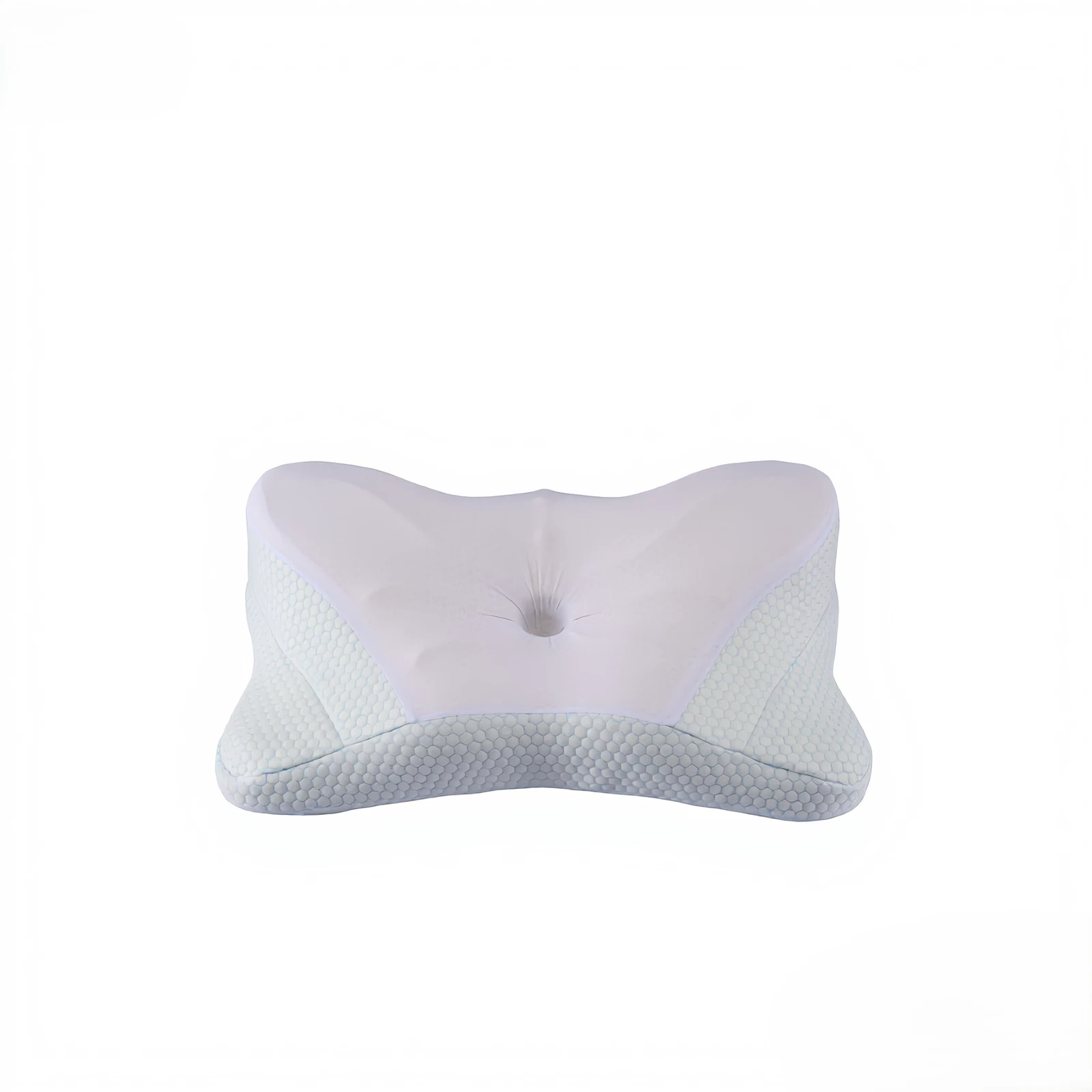 Ergonomic Memory Foam Neck Pillow – Supports Supine, Side & Stomach Sleep, view 7