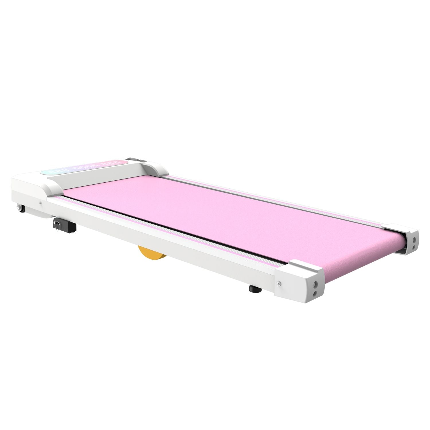 Pink Under Desk Treadmill — Folding Walking Pad With Incline & Remote, view 3