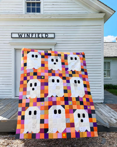 Ghost Party Quilt