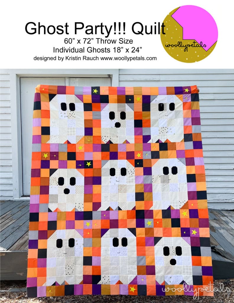 Ghost Party!!! Quilt Pattern Release