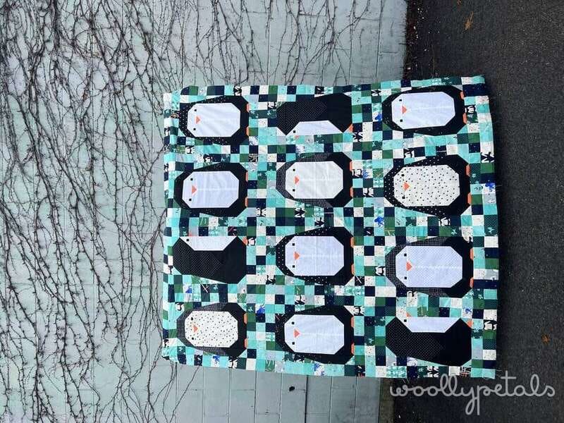 Penguin Social Quilt Pattern Release