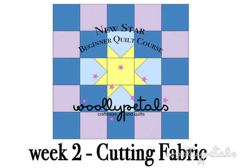 Week 2 – Cutting Fabric for the New Star Beginner Quilt Course