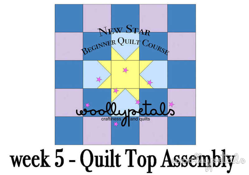Week 5 – Quilt Top + Border Assembly
