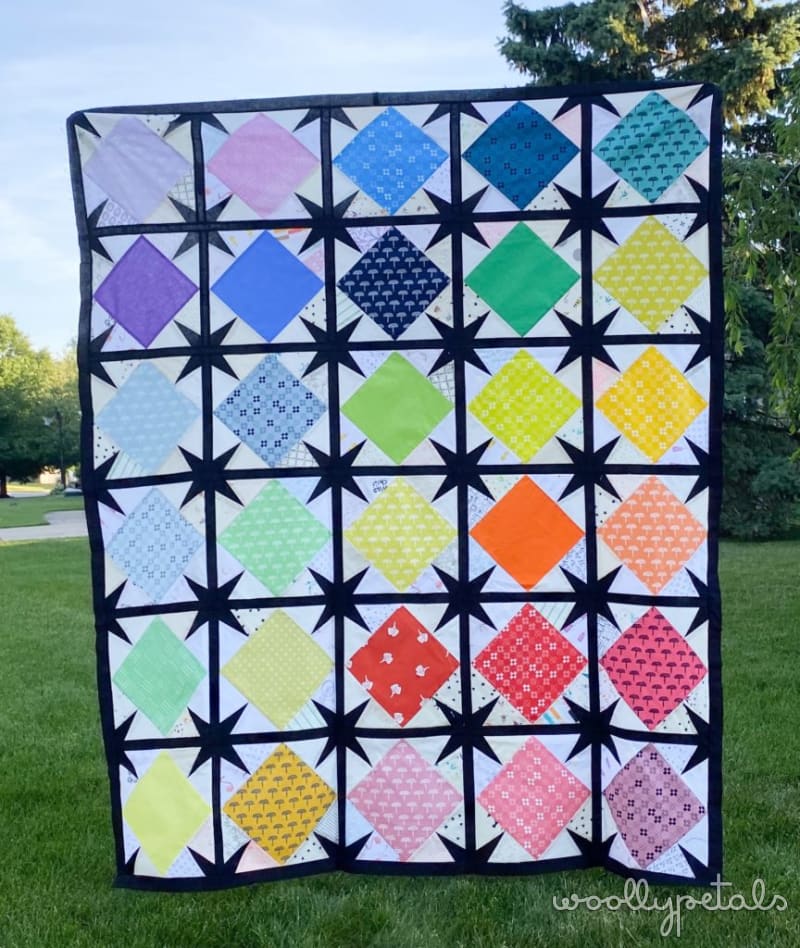 Sparked Quilt by woollypetals