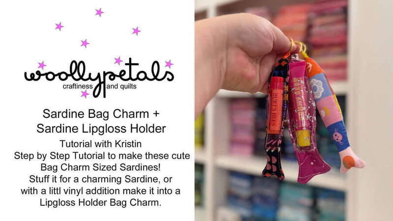 Sardine Bag Charm Tutorial — woollypetals