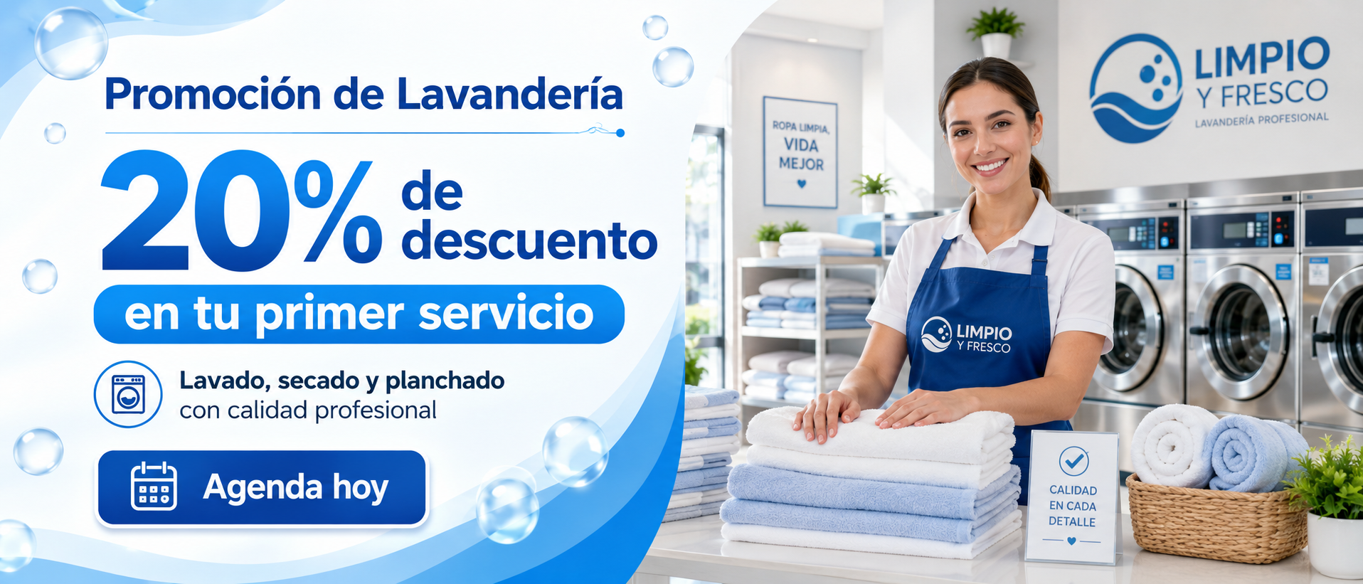 Promoción destacada de Mi Lavandería