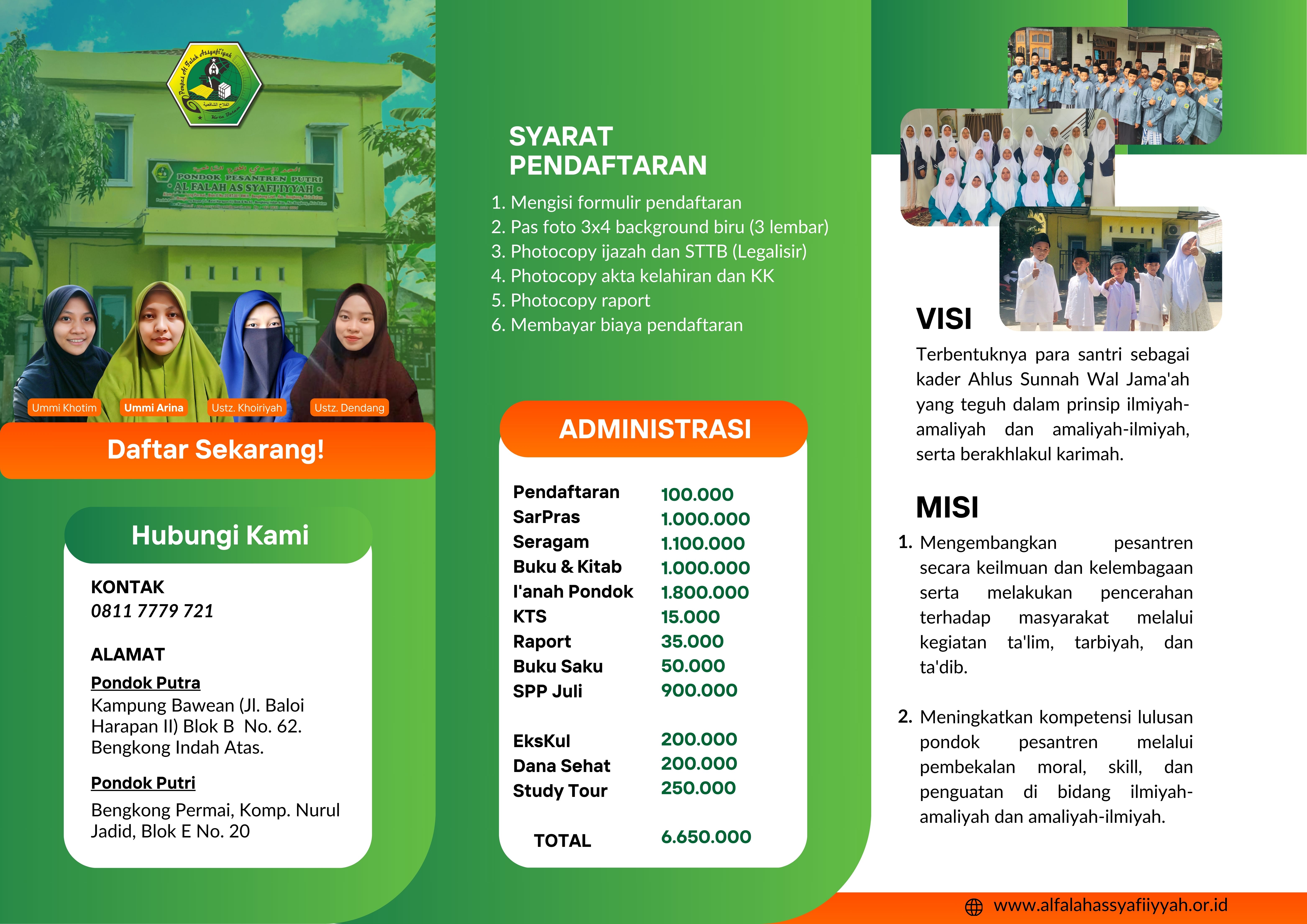 Brosur Belakang