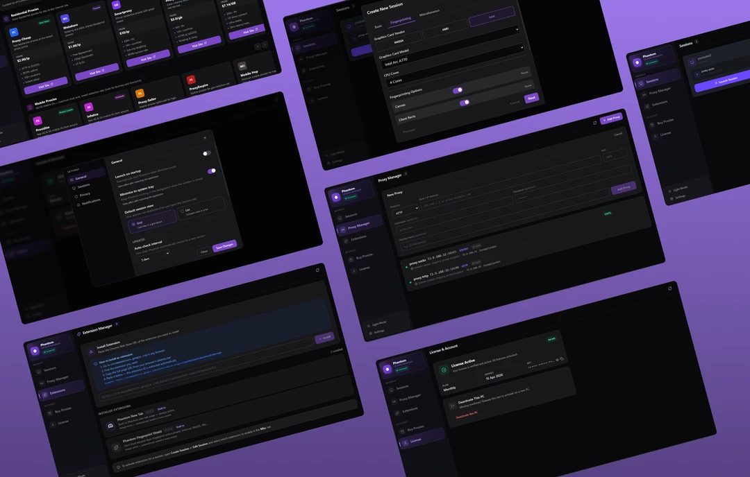 Phantom Session Manager