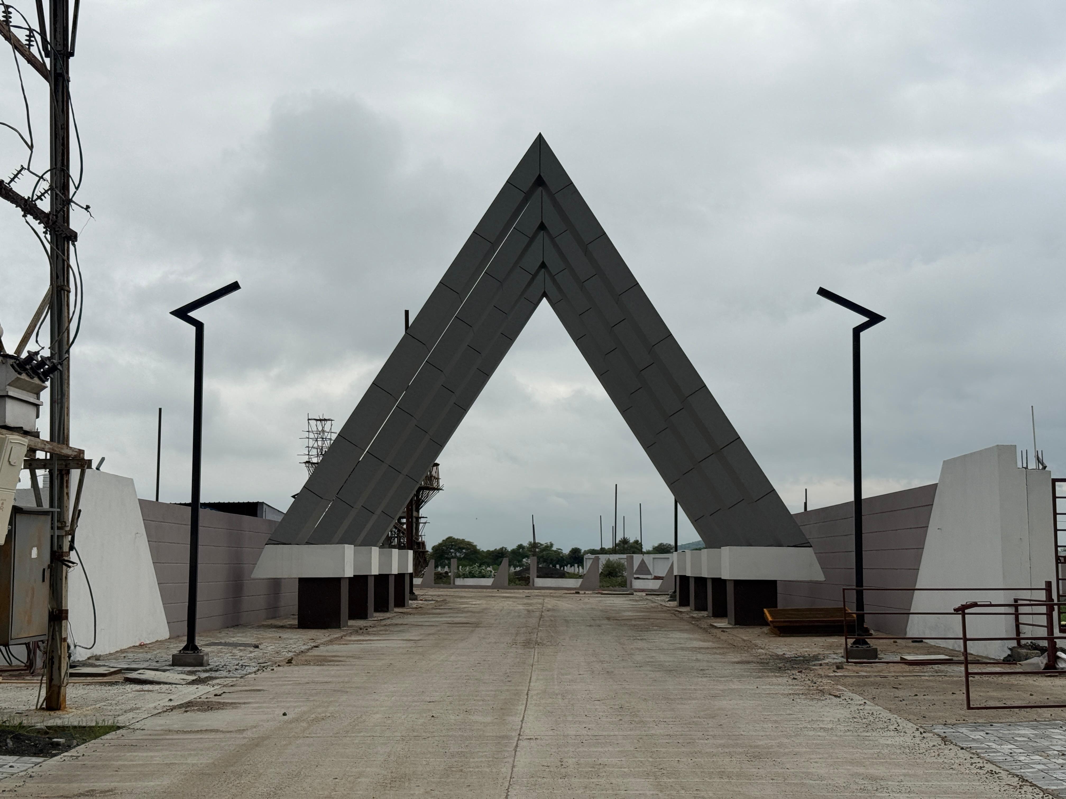 Shubham Arcadia Site Image