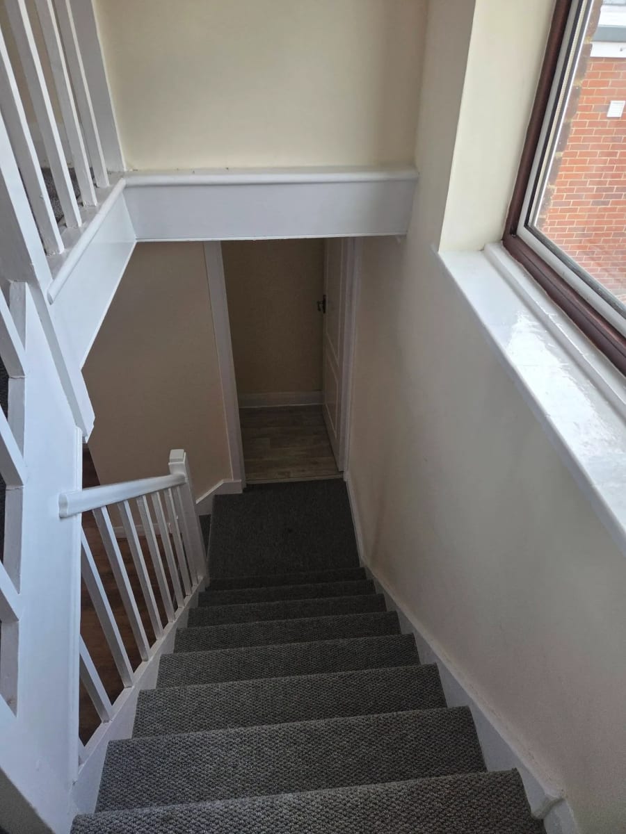carpet fitted on stairs