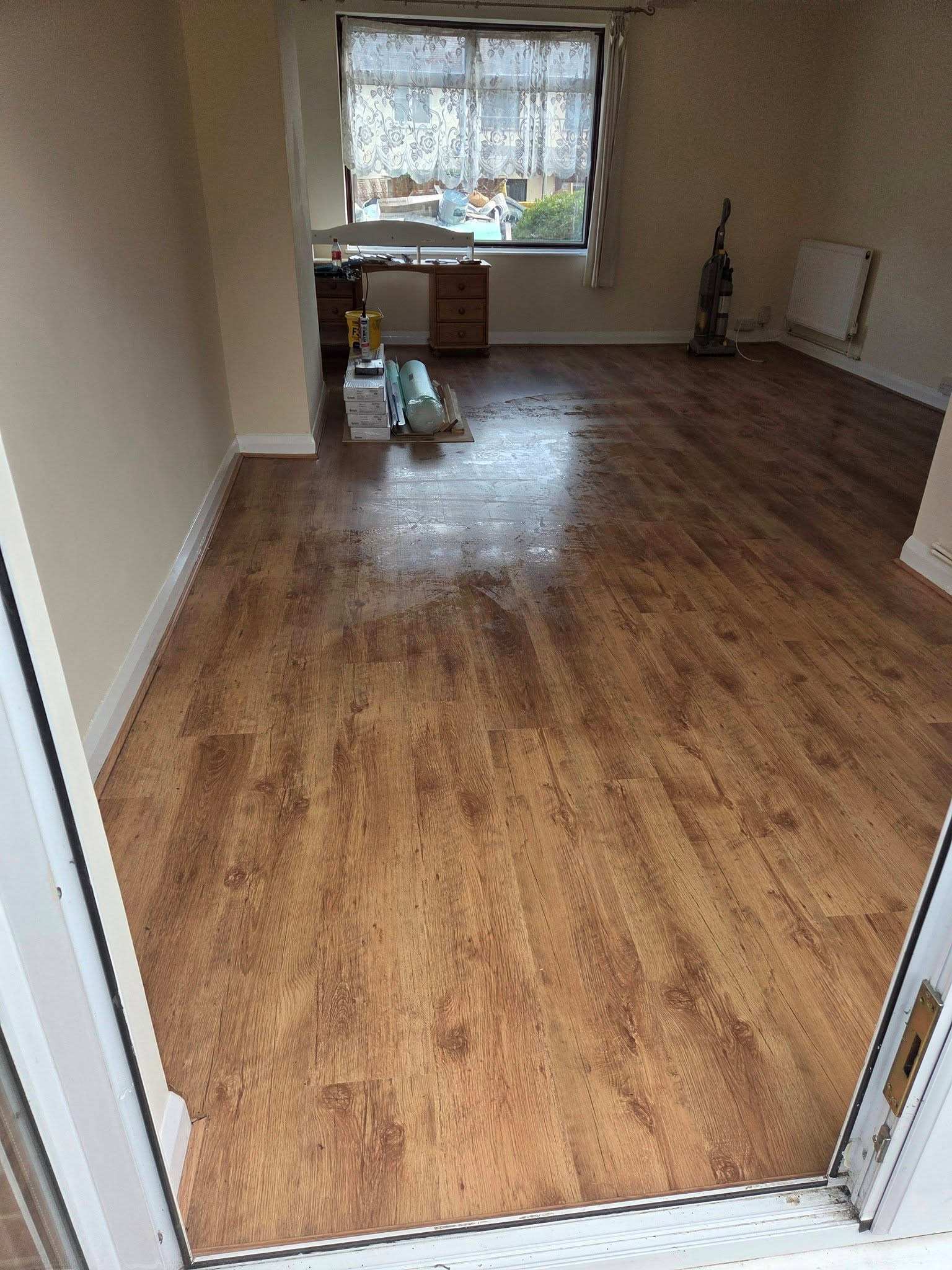 Freshly installed flooring by J-Noon Flooring Specialist