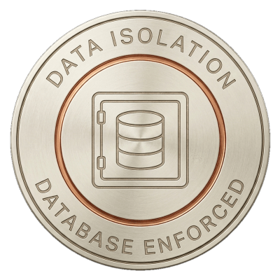 Data isolation seal