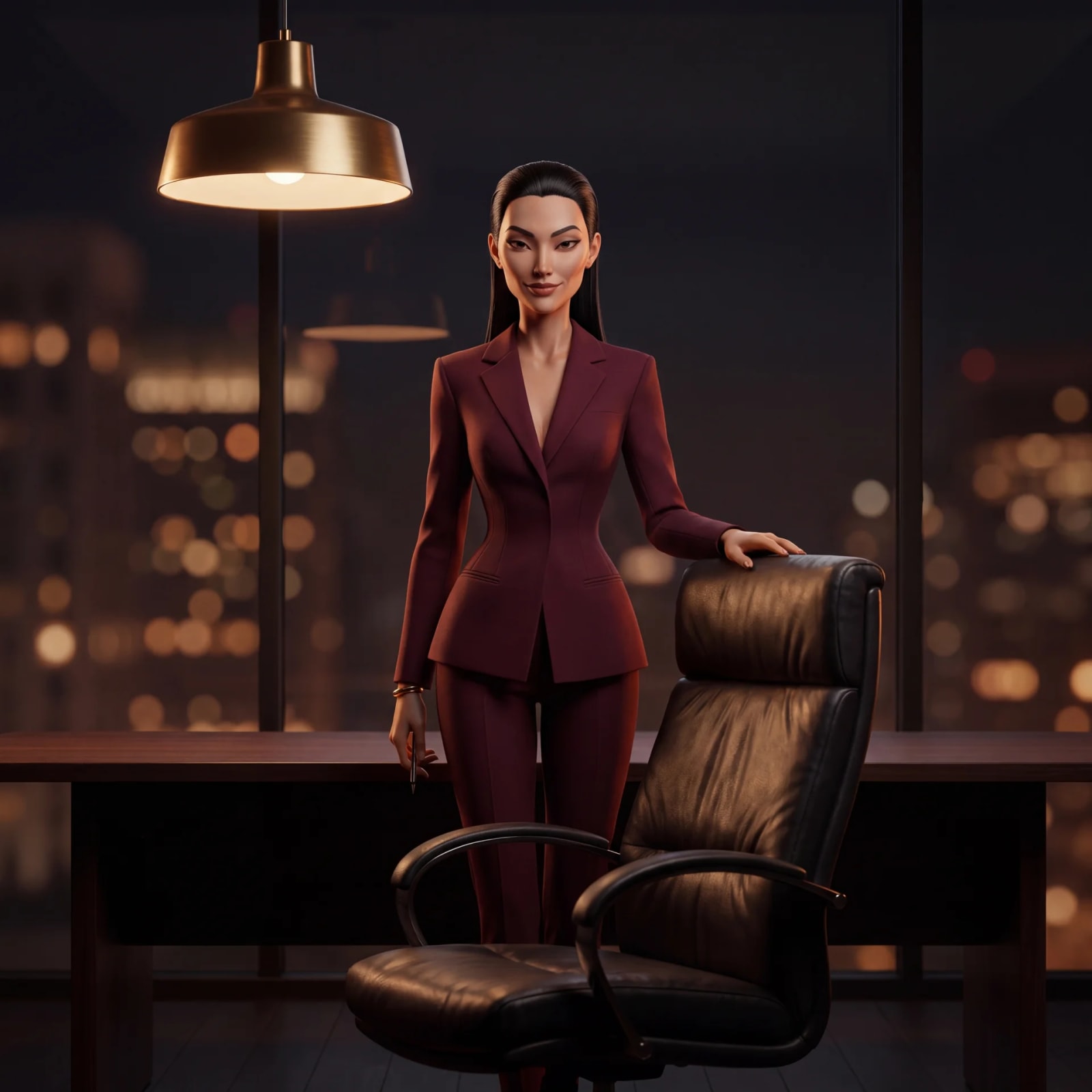 Mia, the AI Deal Negotiator, pulling back an empty chair for you at the boardroom table