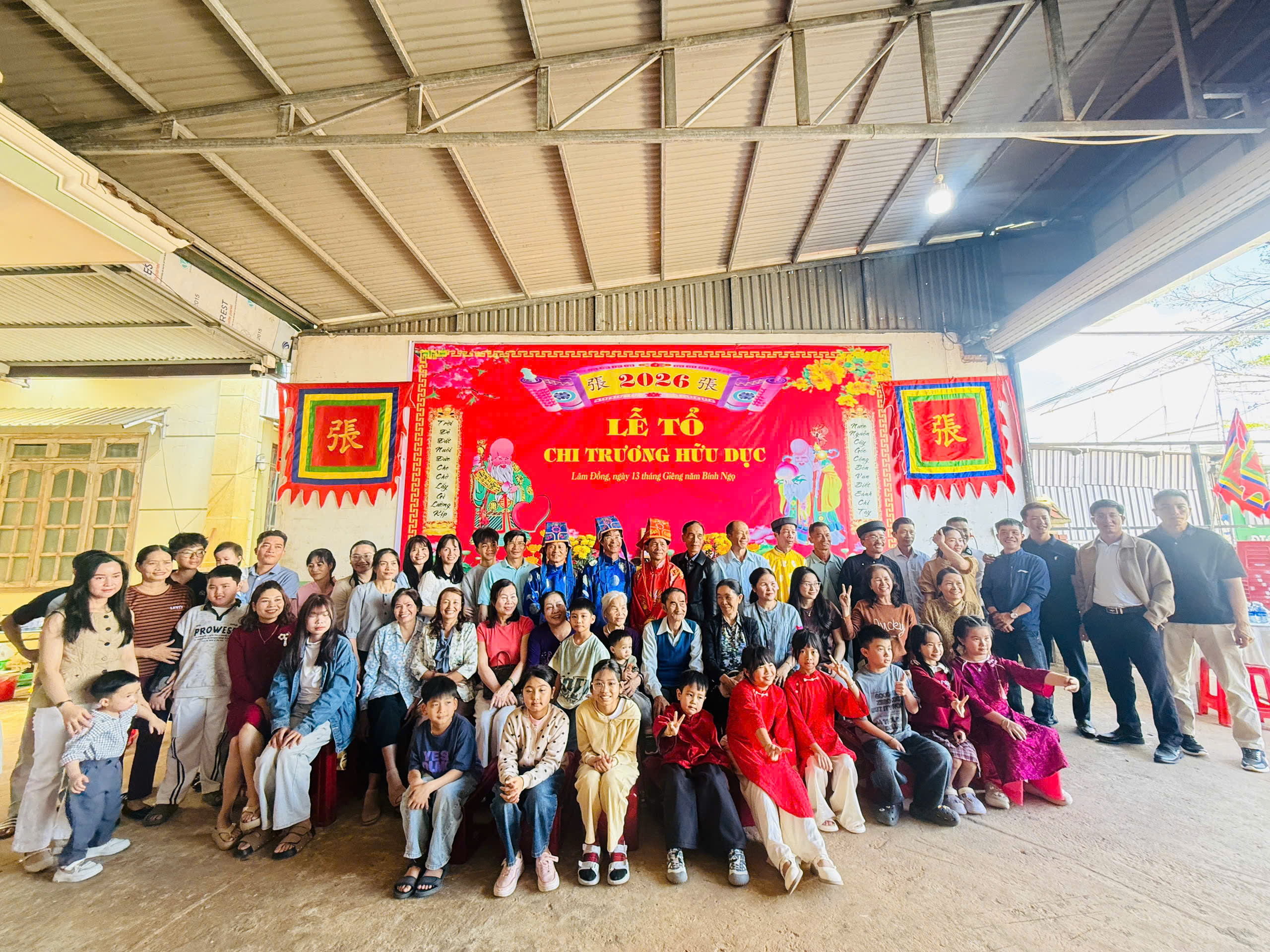 Lễ Tổ Chi Trương Hữu Dục năm 2026