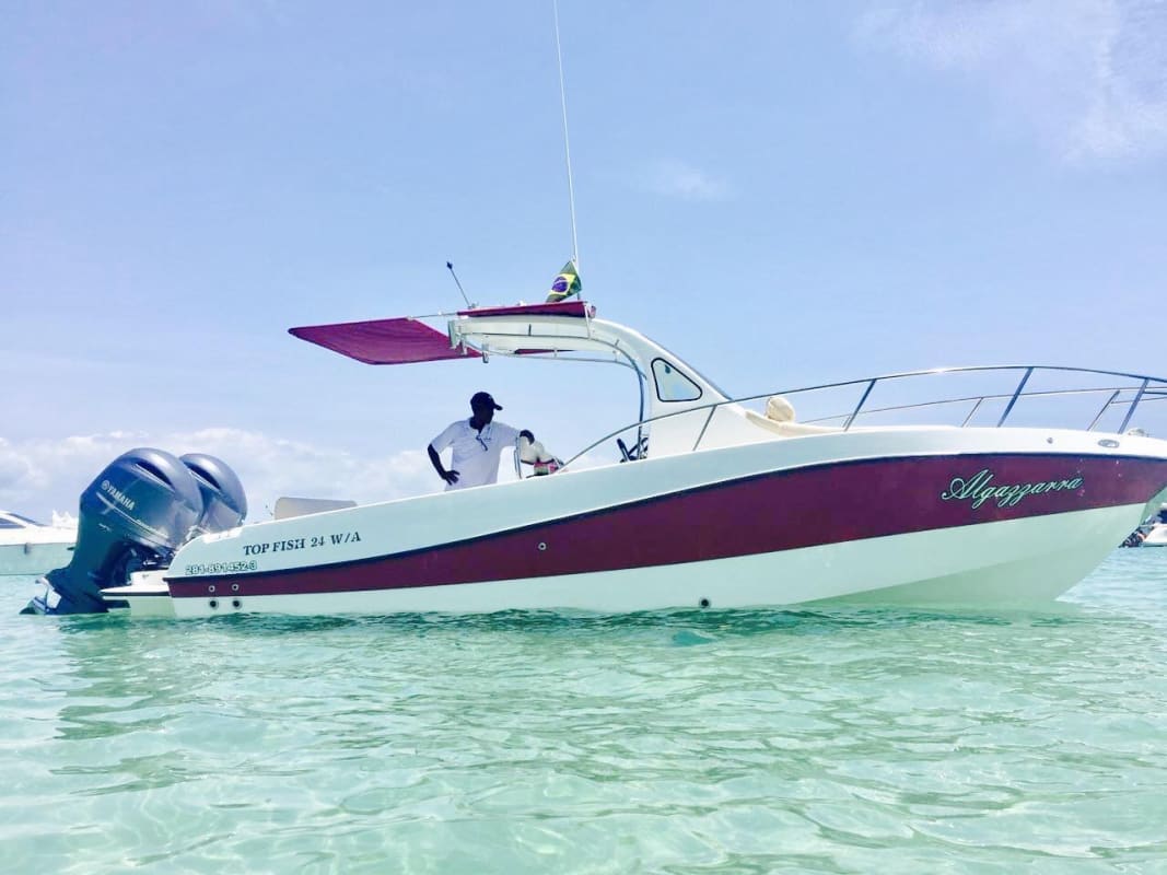 🚤 *OPORTUNIDADE - Lancha Top Fish 24 pés 2015