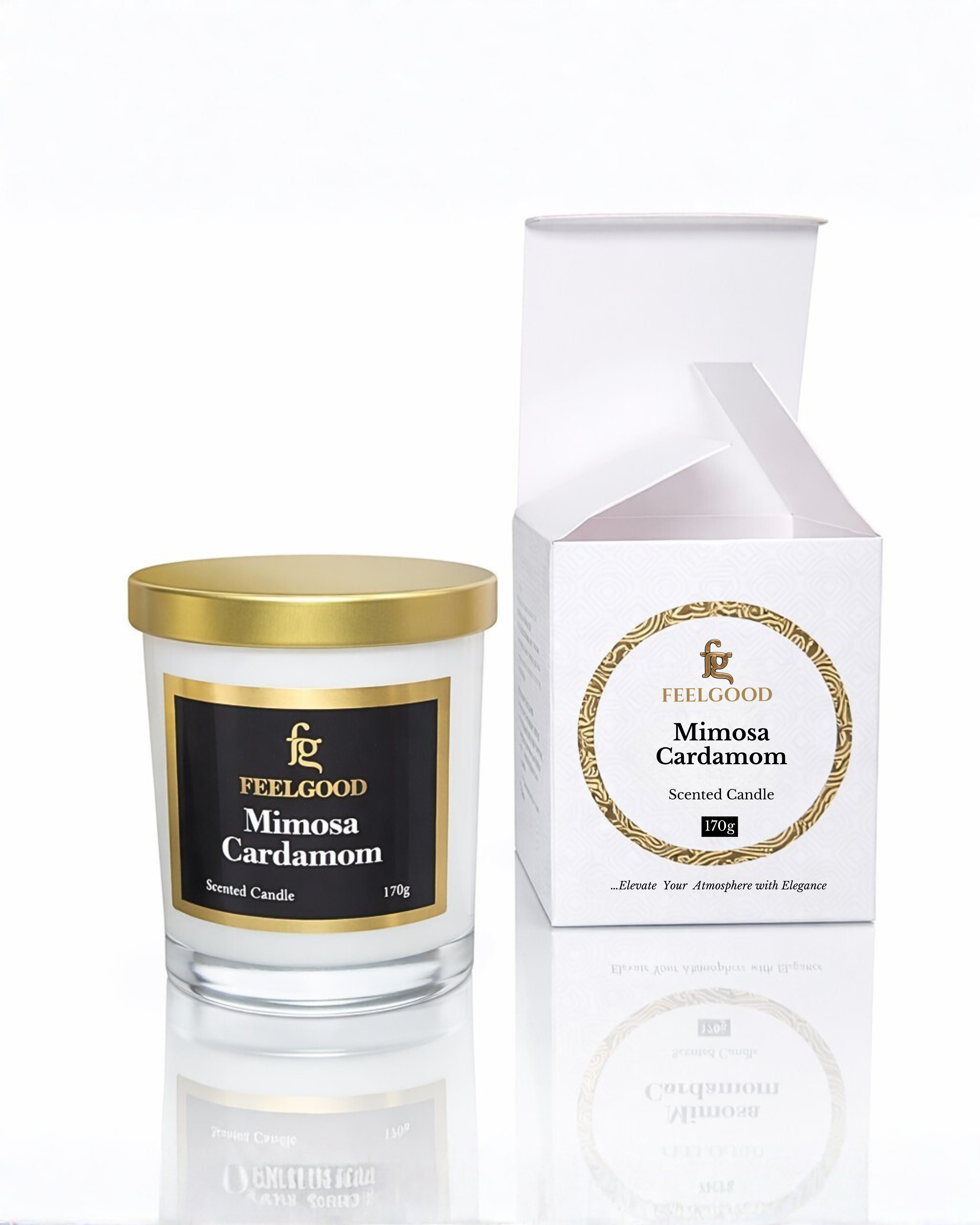 Mimosa Cardamom Scented Candle