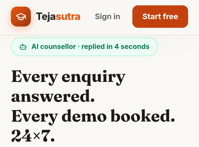 Tejasutra: AI-Powered Coaching CRM for Modern Institutes