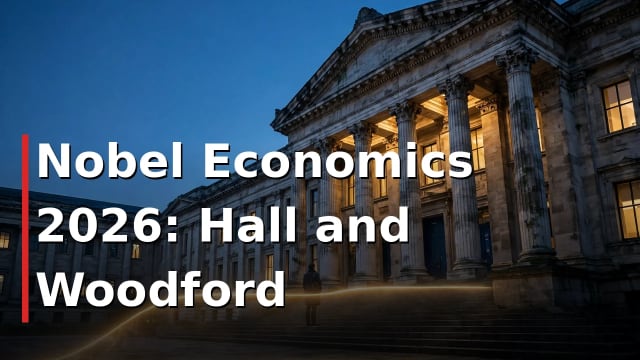 Nobel Economics 2026 Goes to Hall and Woodford