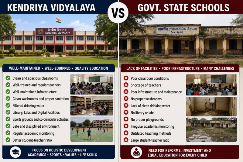 Why Is There Such a Huge Gap Between Government Schools in India?
