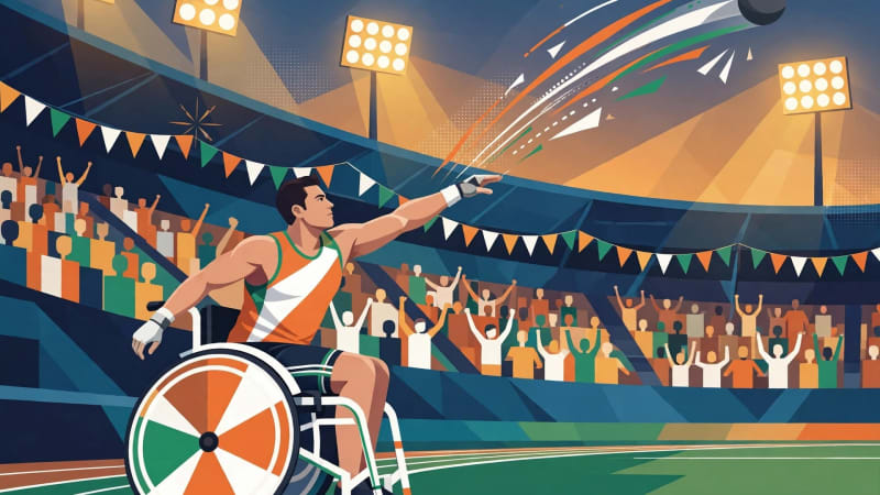 Para Games Day 3: सचिन खिलारी का रिकॉर्ड स्वर्ण, हाई जंप में प्रवीण कुमार को गोल्ड
