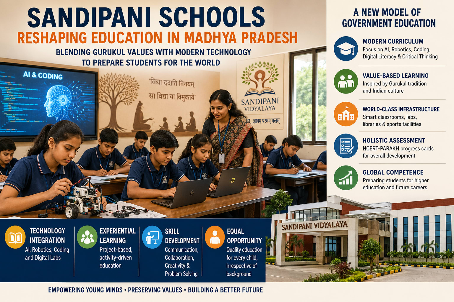 How Sandipani Schools Are Changing Education in Madhya Pradesh