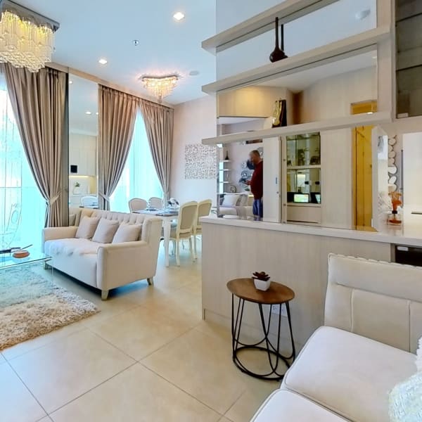 Condo in Central Pattaya, MARINAGOLDENBAY Project, City View