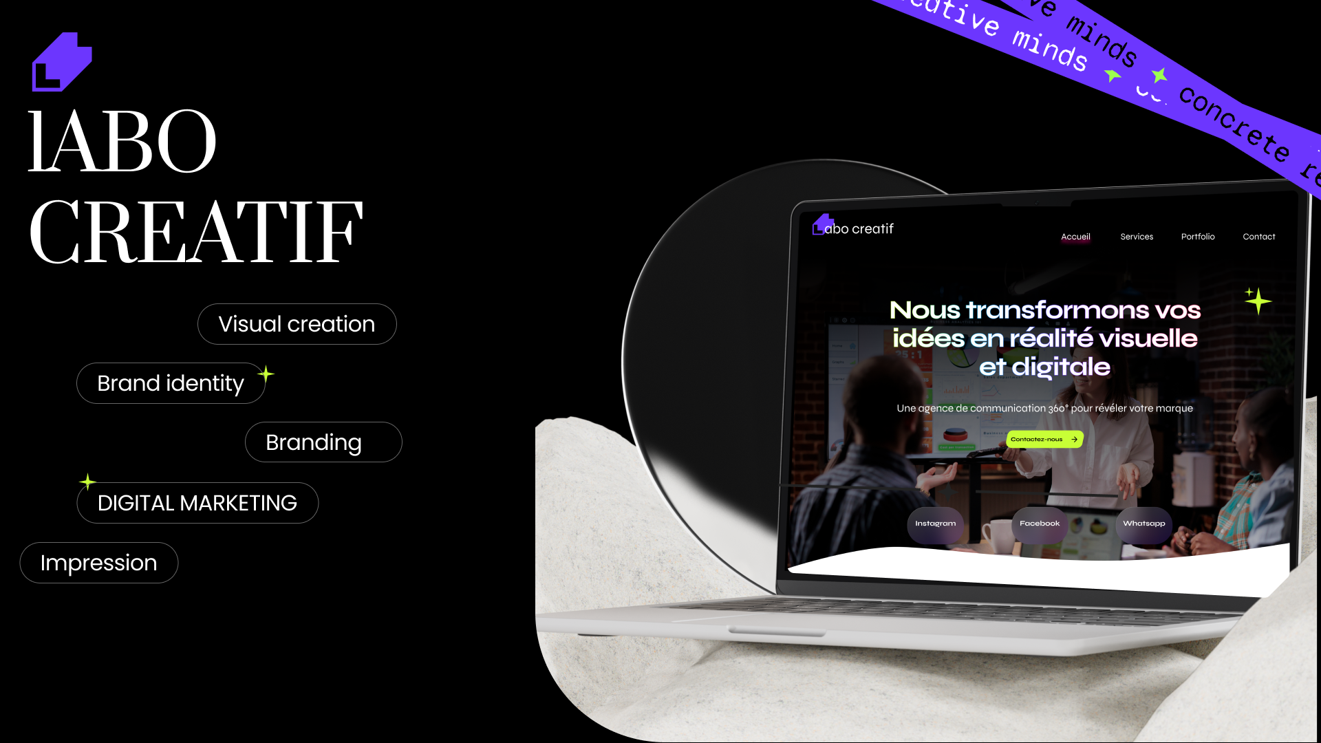 Labo Creatif - Creative workspace management solution