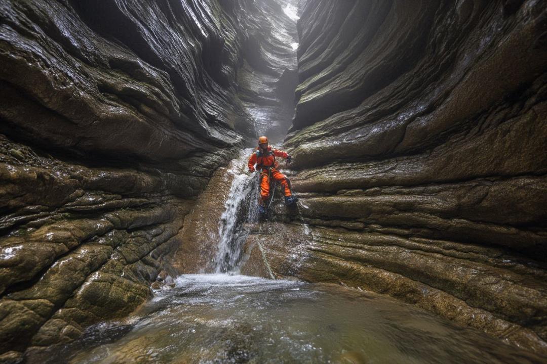 Canyoning in Osumi Canyon