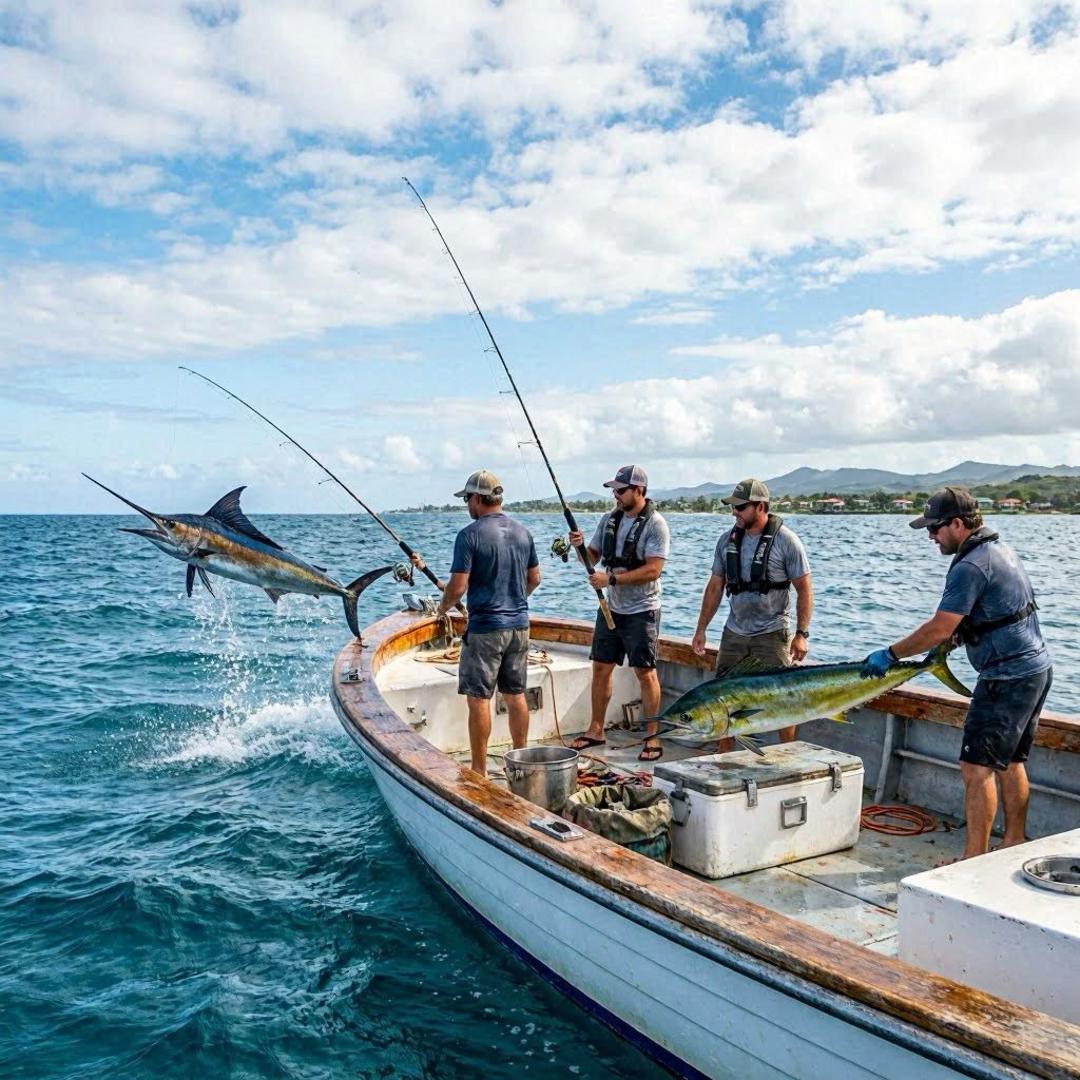 Deep Sea Fishing in Antigua