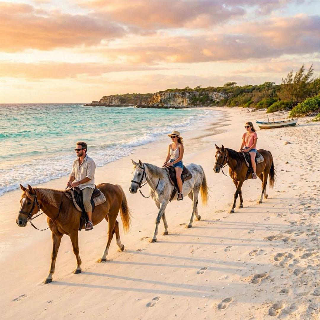 Horseback Riding on the Beach