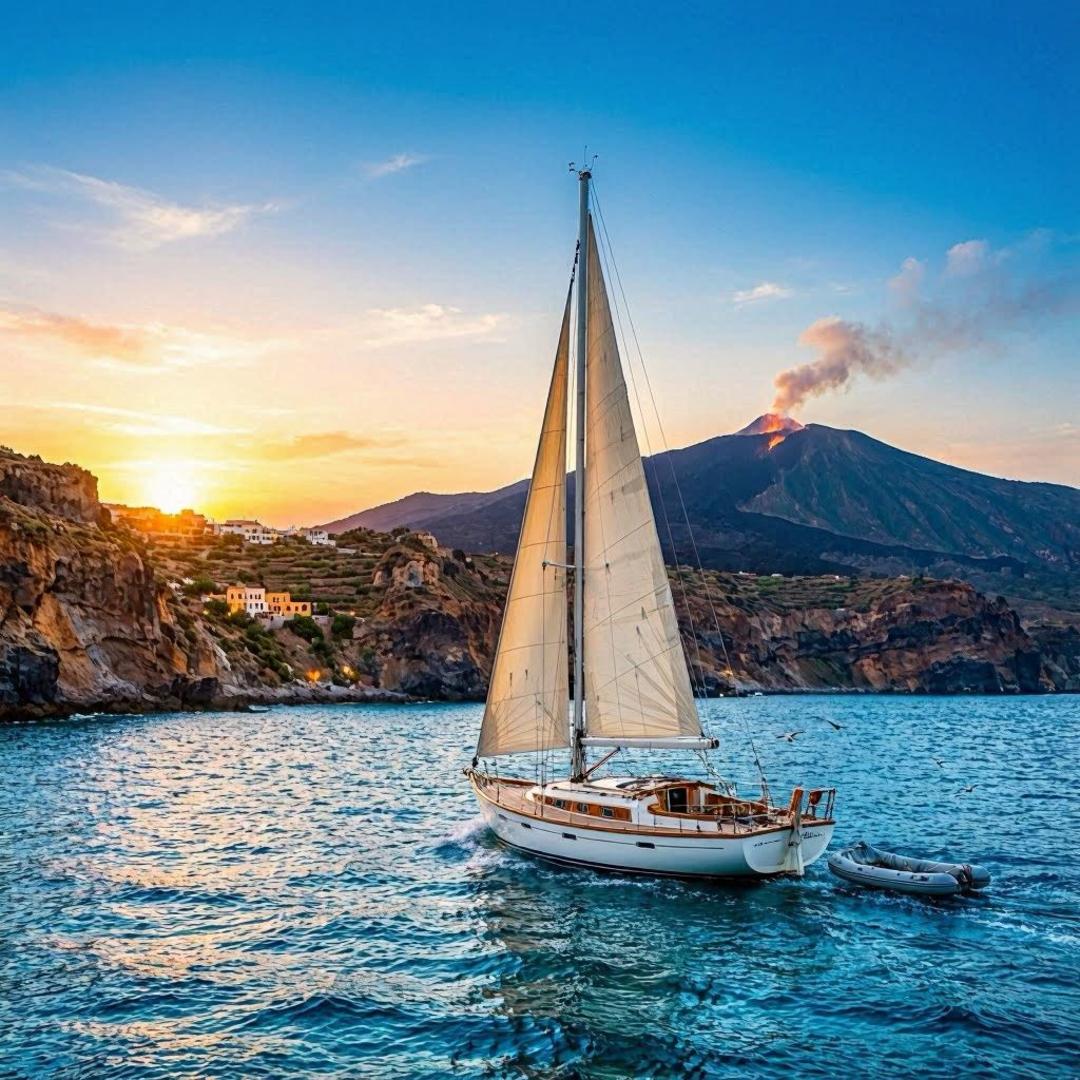 Sailing the Aeolian Islands