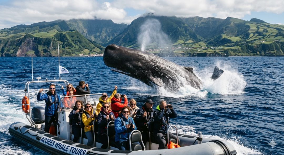 Whale Watching in the Azores