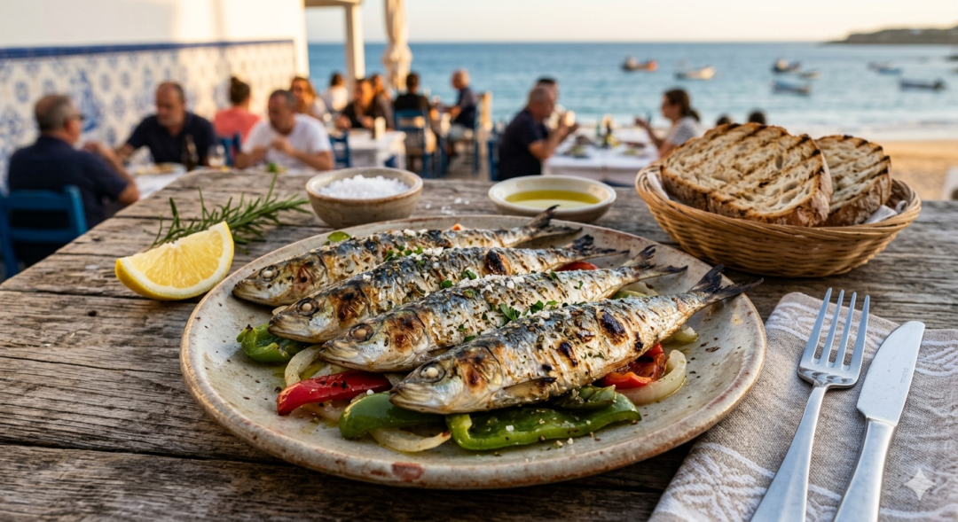 Grilled Sardines (Sardinhas Assadas)
