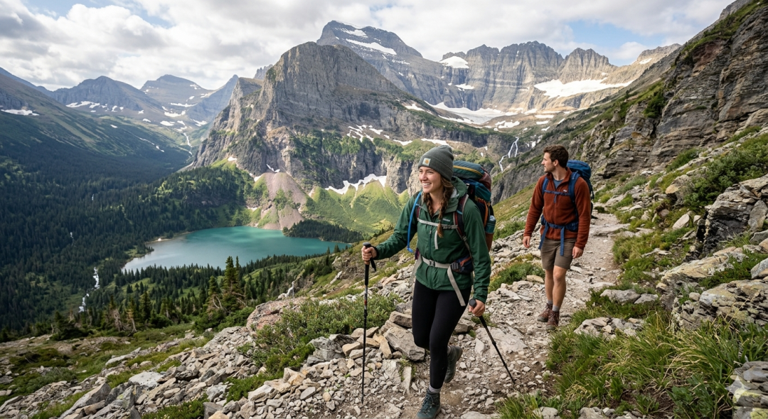 Hiking in Glacier National Park