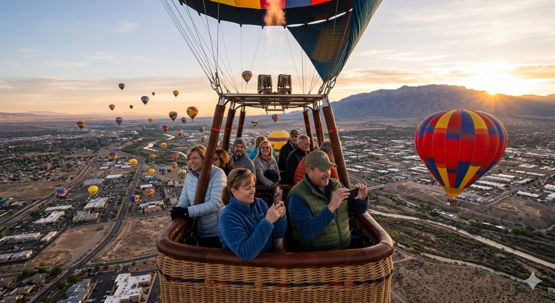 Hot Air Balloon Ride in Albuquerque