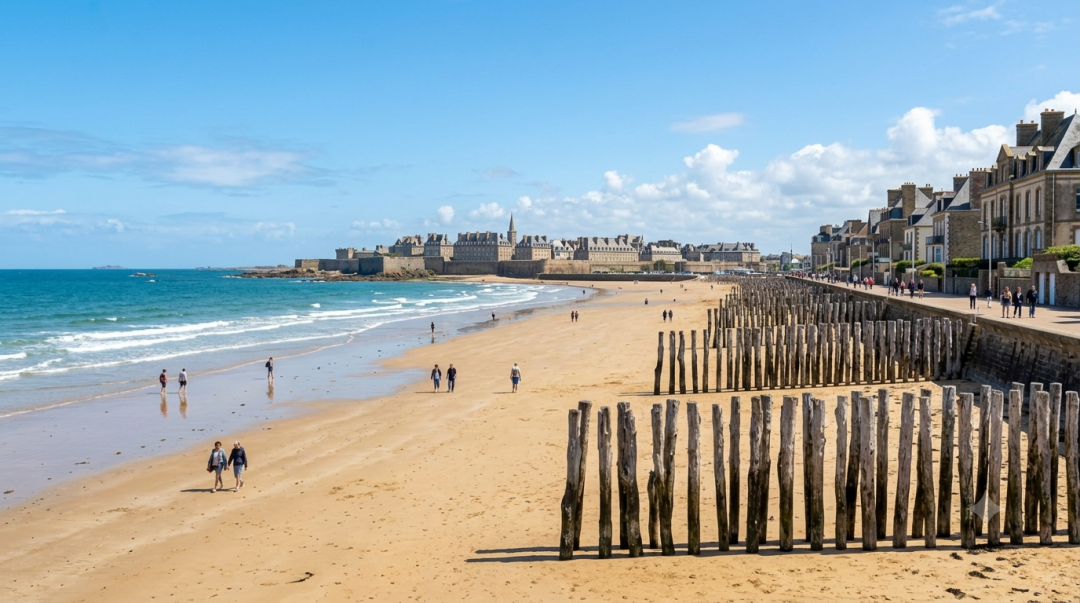 Plage du Sillon – Saint-Malo