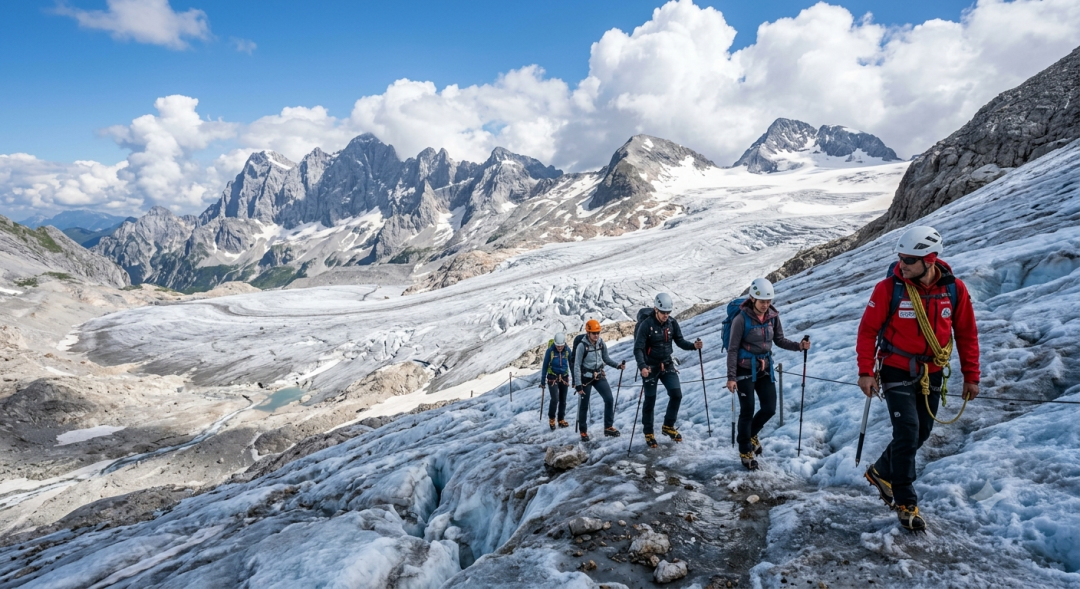 Glacier Hiking on Dachstein