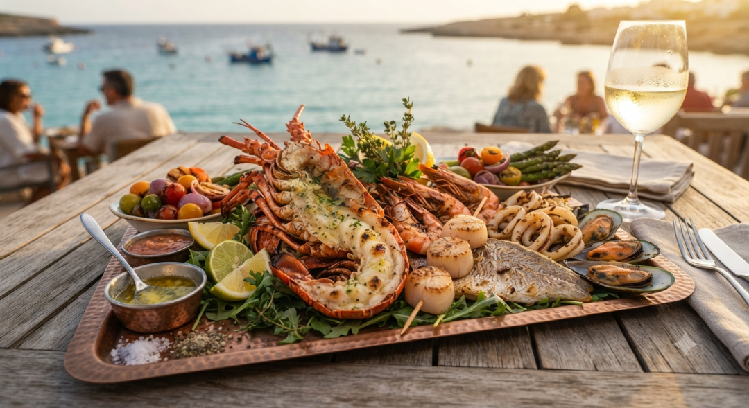 Grilled Lobster & Seafood