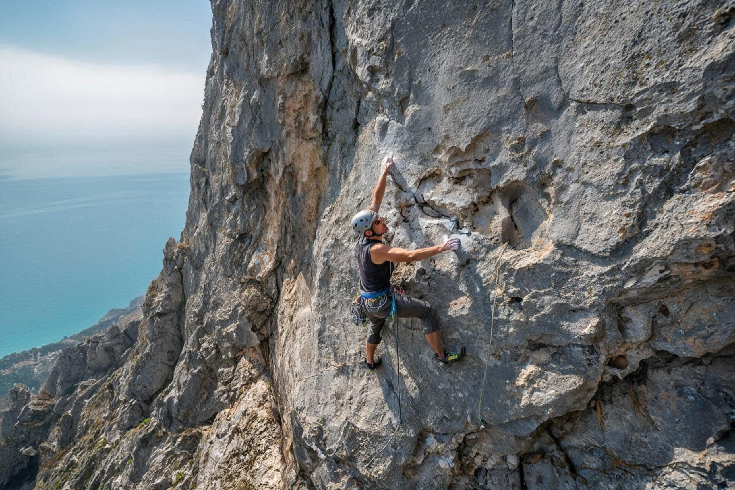 Climbing at Llogara Pass