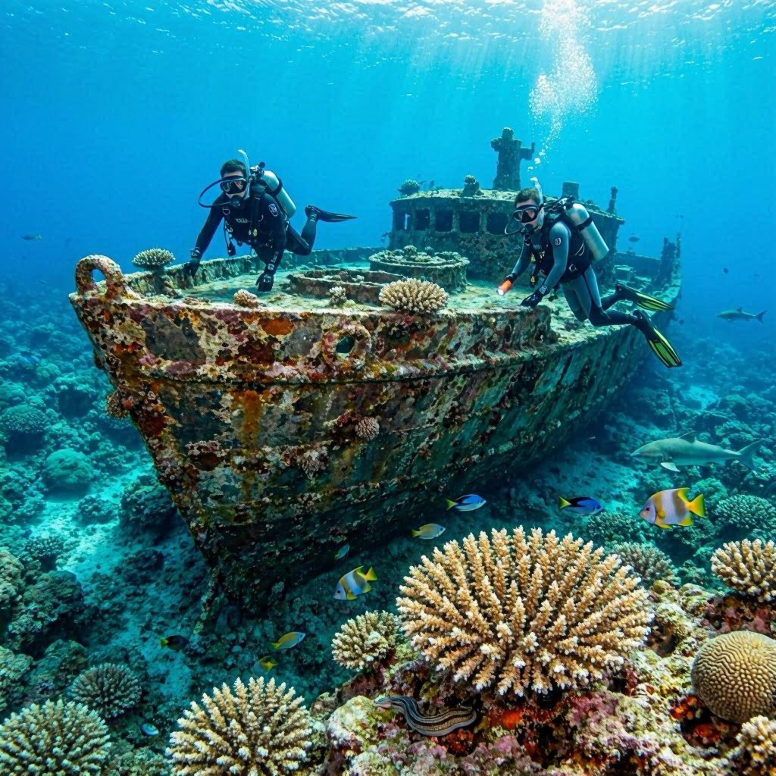 Scuba Diving Shipwreck Tours