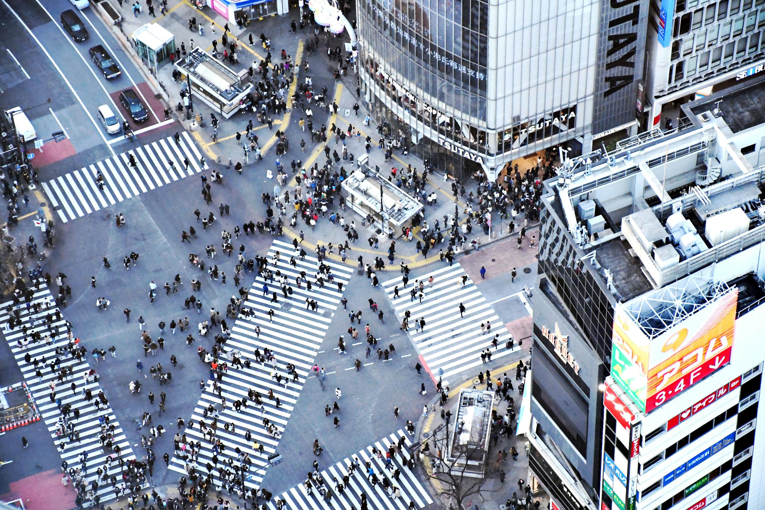 Shibuya Crossing, Tokyo, Japan